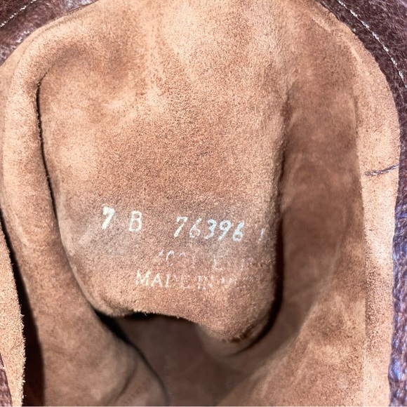 SOLD Women's Frye Jane Strappy Leather Riding Boots, Size 7 B - Picture 12 of 16